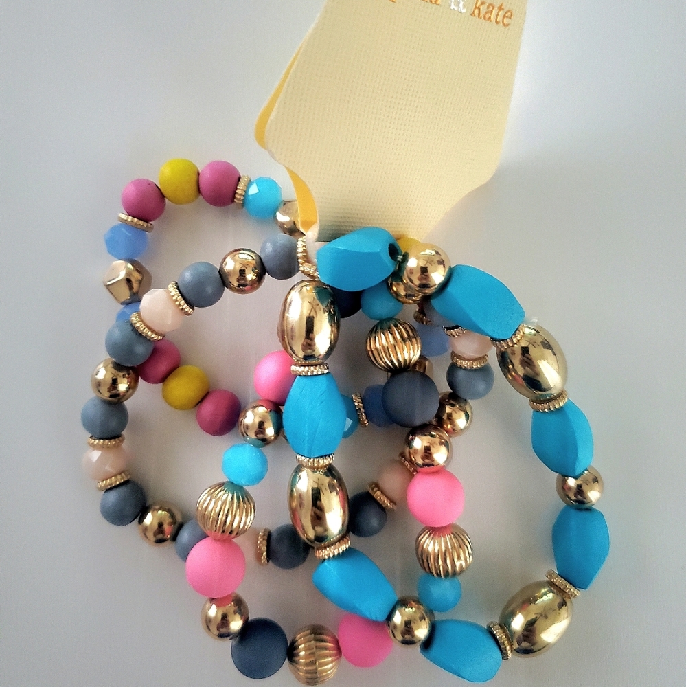 Set of 4 women bracelets by Sophia and Kate